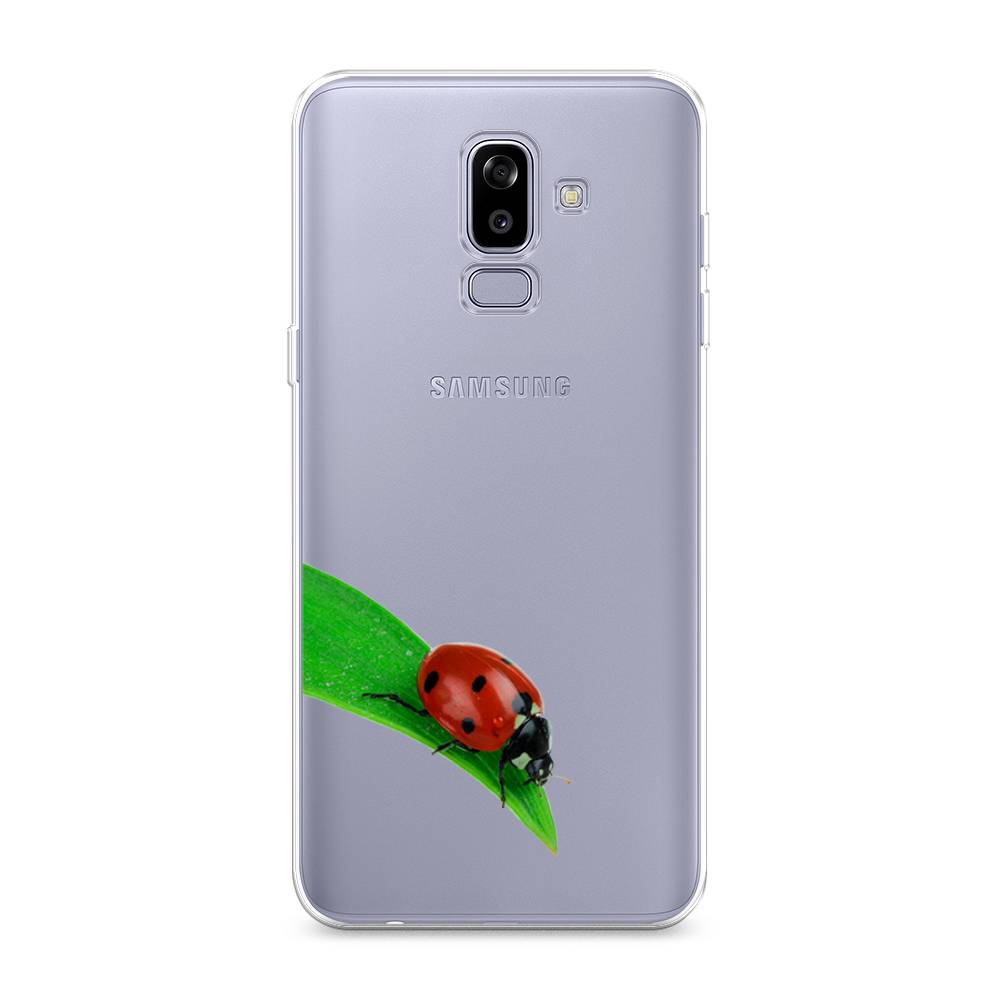 

Чехол Awog на Samsung Galaxy J8 "На счастье", Белый;красный;зеленый, 26550-1