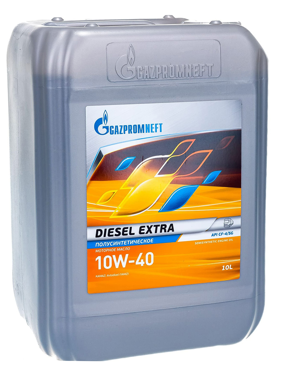 Моторное масло GAZPROMNEFT полусинтетическое Diesel Extra 10W40 10л