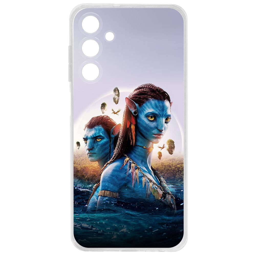 

Чехол-накладка Krutoff Clear Case Аватар- Джейк и Нейтири для Samsung Galaxy A25 5G (A256), Прозрачный