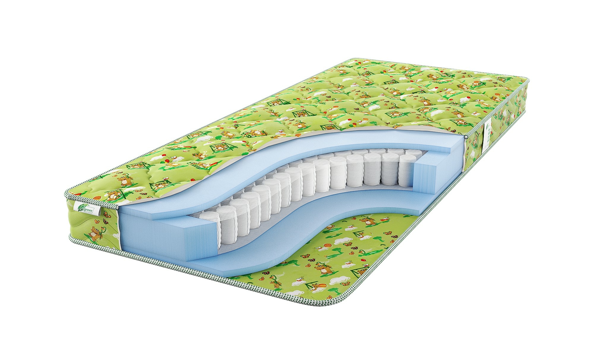 

Матрас Agreen Save Zebra 90x200, Save Zebra