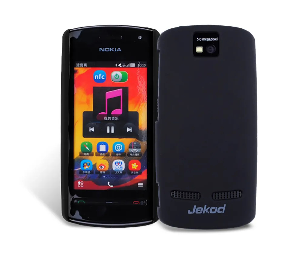 

Накладка Jekod для Nokia 600 черная, Черный