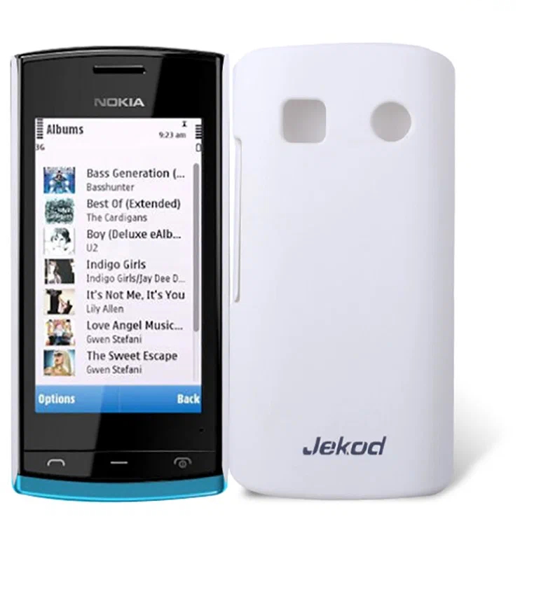 

Накладка Jekod для Nokia 500 белая, Белый