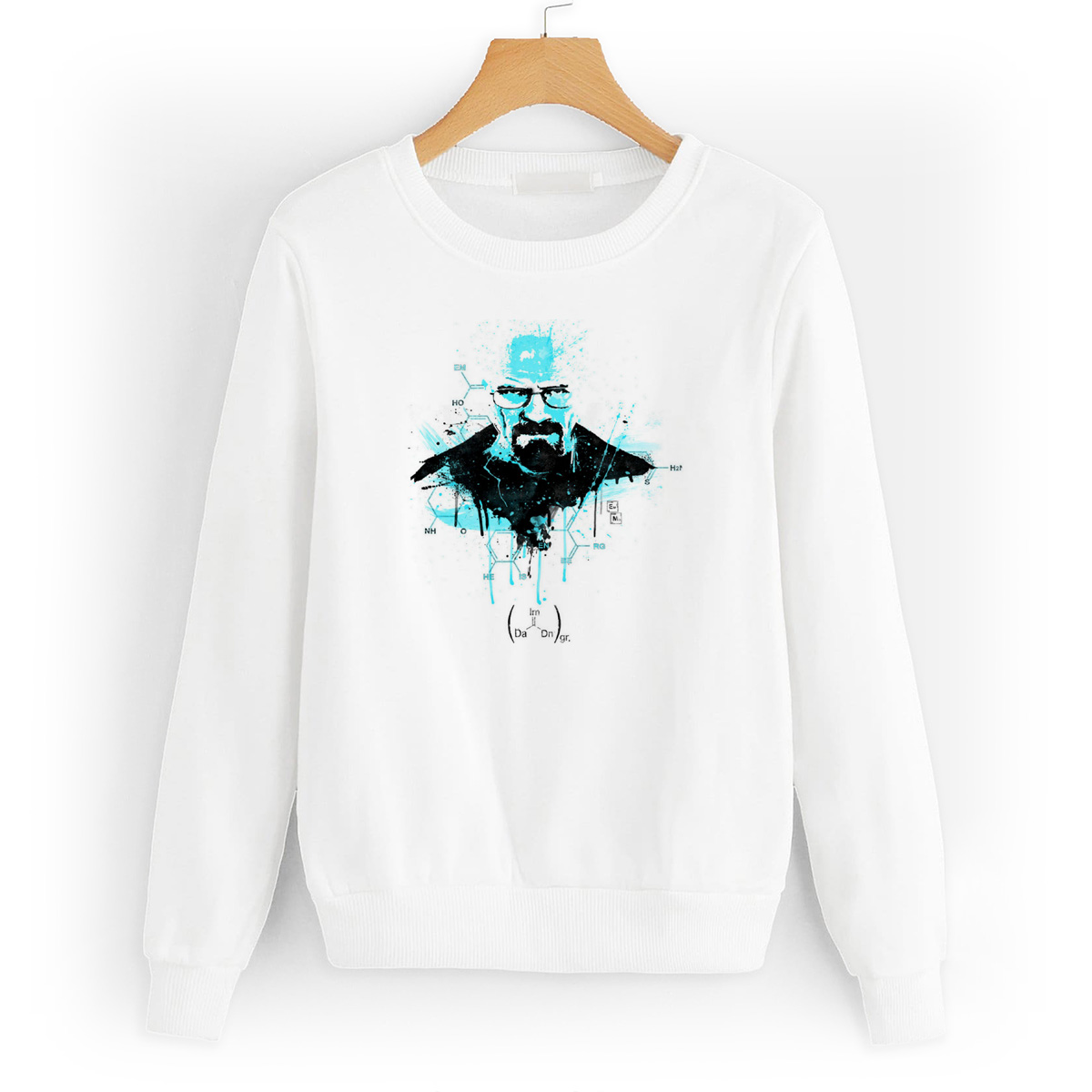

Свитшот белый CoolPodarok Графика. Хайзенберг. Во все тяжкие, 8W015565