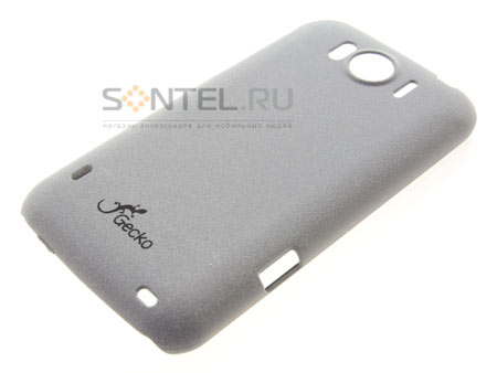 Накладка Gecko для HTC Sensation XL серый песок