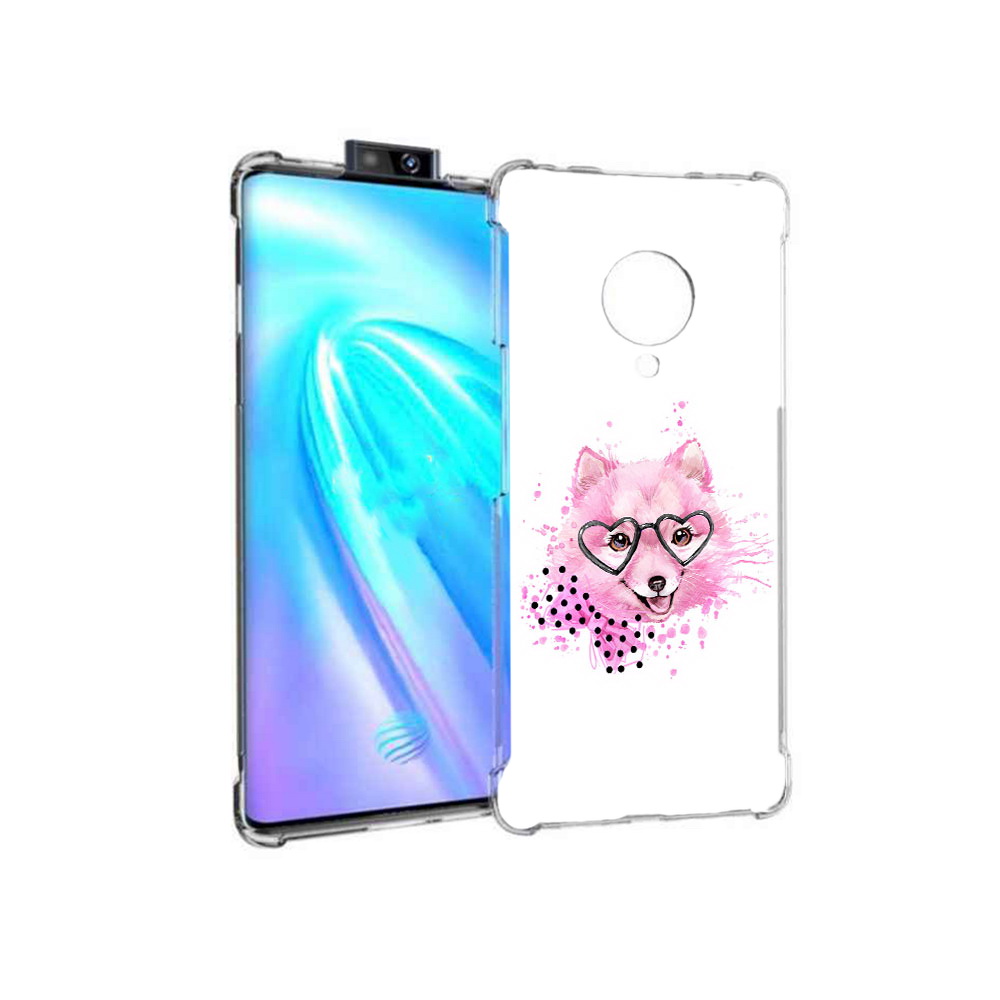 

Чехол MyPads Tocco для Vivo NEX 3 розовый волченок (PT136035.381.585), Прозрачный, Tocco