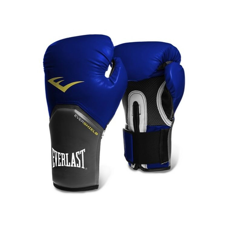Боксерские перчатки Everlast Pro Style Elite синие, 8 унций