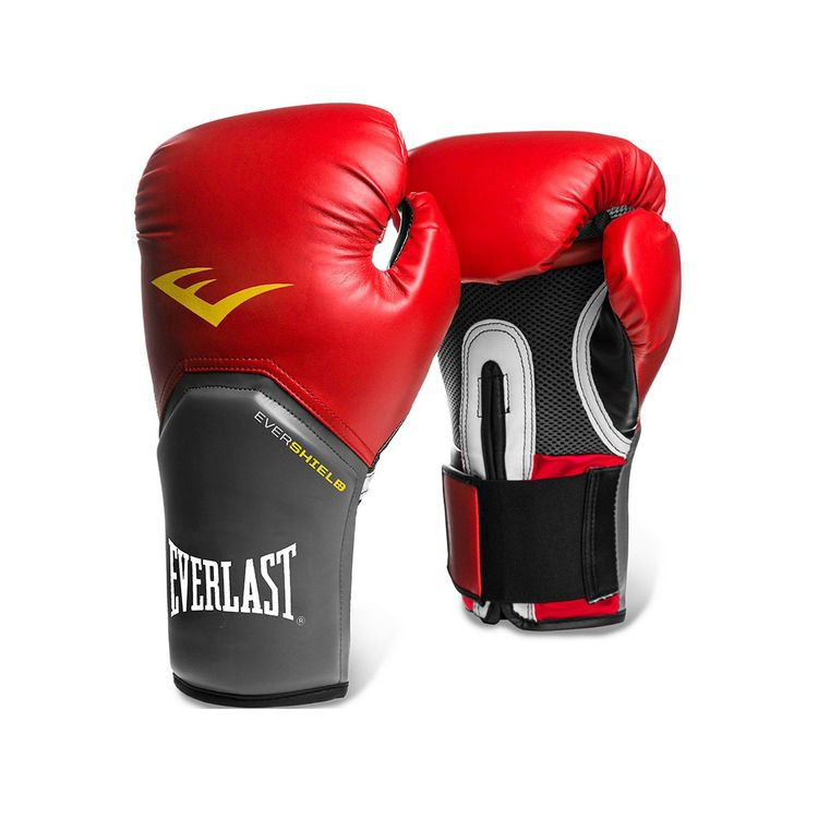 Боксерские перчатки Everlast Pro Style Elite красные, 12 унций