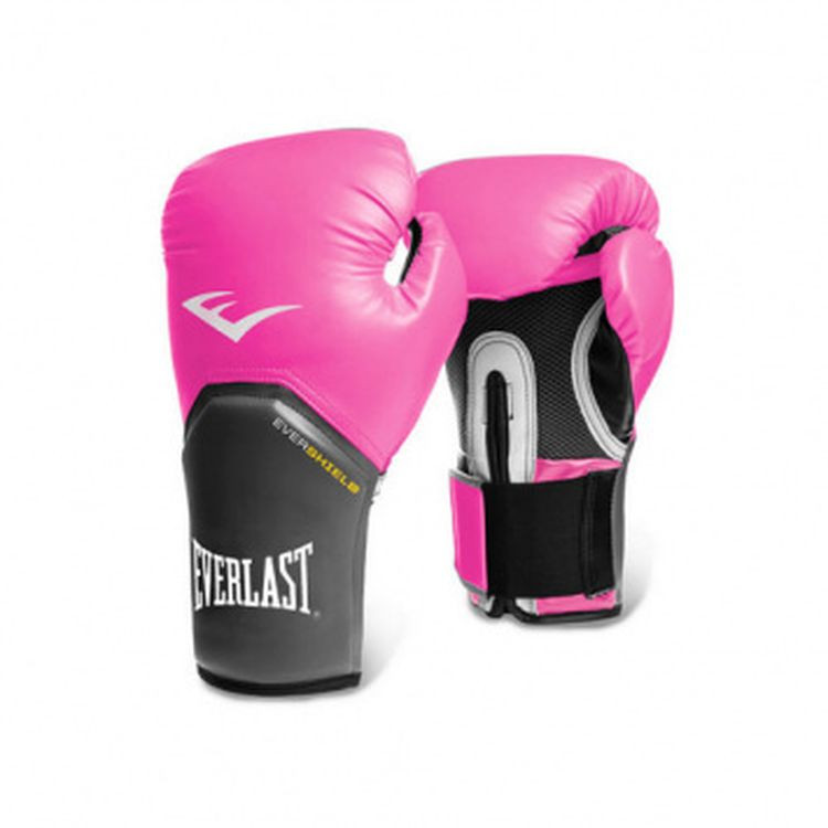 Боксерские перчатки Everlast Pro Style Elite розовые, 10 унций
