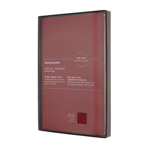 

Блокнот MOLESKINE Limited Edition, 176стр, в линейку, твердая обложка, красный [lclh31