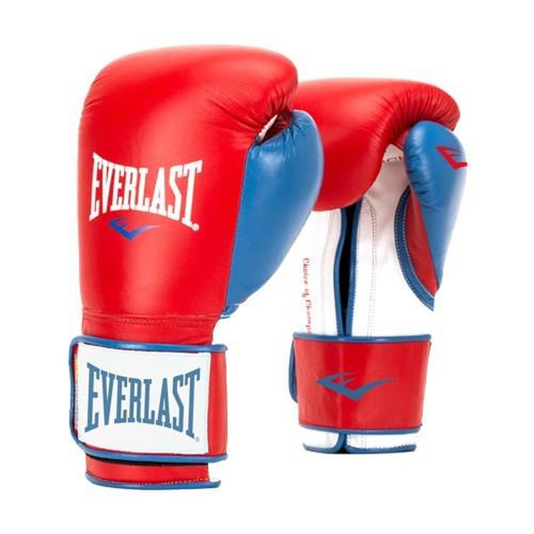 Боксерские перчатки Everlast Powerlock красные, 16 унций