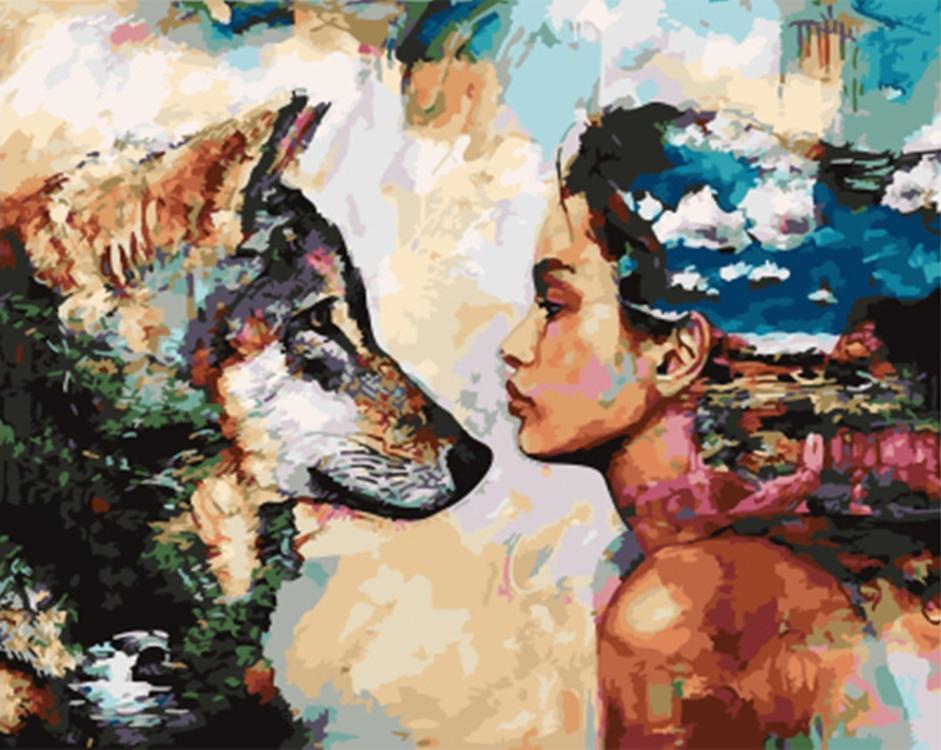 

Картина по номерам Paintboy Отражение души, 40x50 см, Отражение души