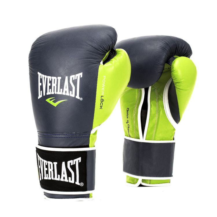 

Боксерские перчатки Everlast Powerlock синие, 12 унций, Зеленый, Powerlock