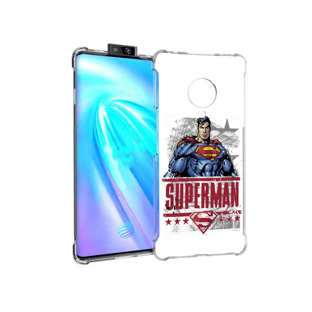 

Чехол MyPads Tocco для Vivo NEX 3 рисунок супермен (PT136035.381.583), Прозрачный, Tocco