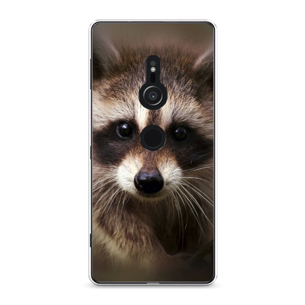 

Чехол Awog на Sony Xperia XZ2 "Енот", Разноцветный, 52850-1