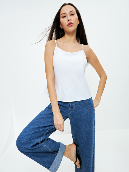 

Топ женский ZARINA 3225305345 белый M, 3225305345