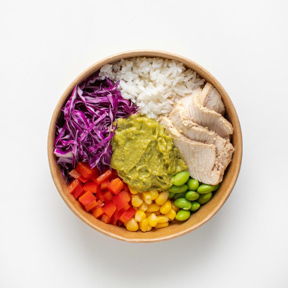 

Боул Greenbox с индейкой и гуакамоле, 280 г