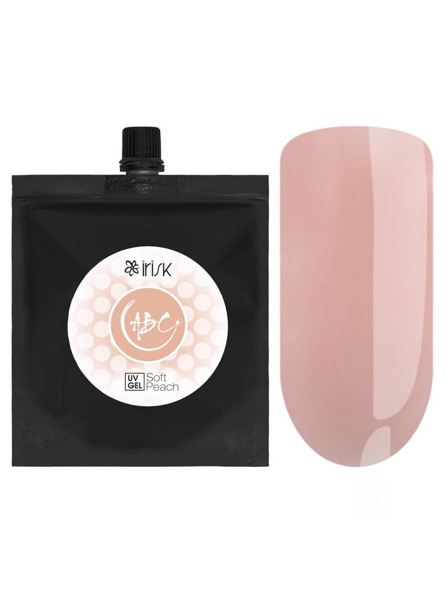 

Гель IRISK ABC в дой-паке с дозатором 11 Soft Peach 180 мл, IR-4680379235607