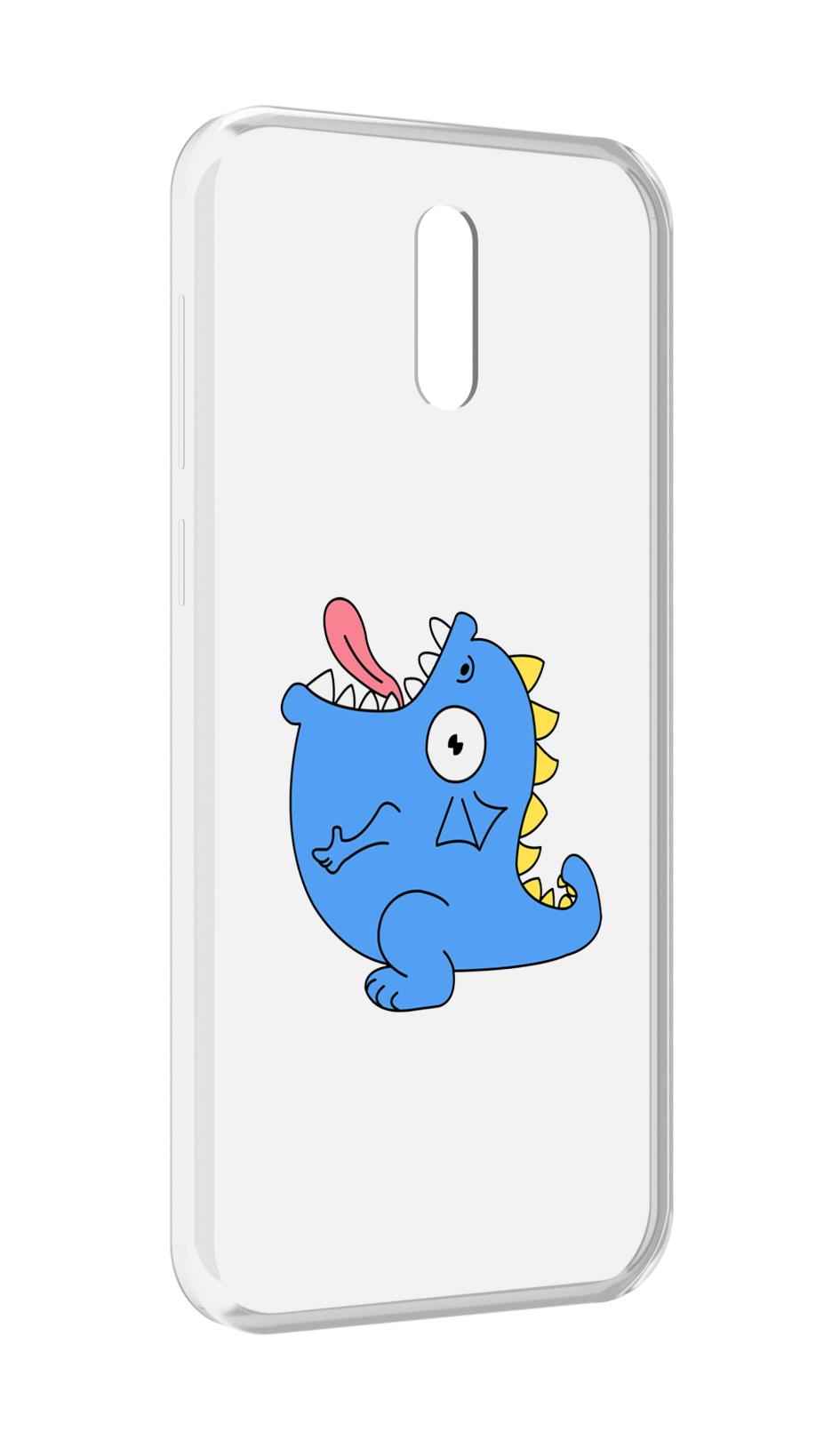 

Чехол MyPads голубая-рыбка для Alcatel 3L (2019), Прозрачный, Tocco