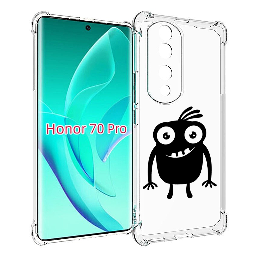 

Чехол MyPads Масяня для Honor 70 Pro / 70 Pro Plus, Прозрачный, Tocco