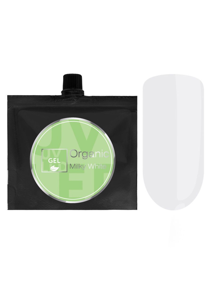

Гель IRISK универсальный Organic в дой-паке 02 Milky White 100 мл, IR-4680379263808