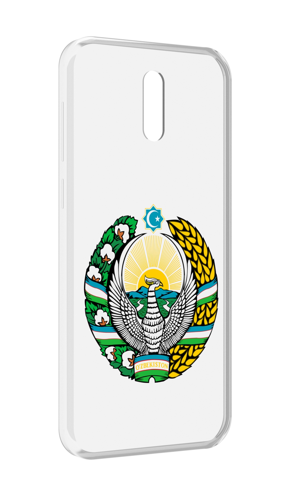 

Чехол MyPads герб-узбекистана для Alcatel 3L (2019), Прозрачный, Tocco