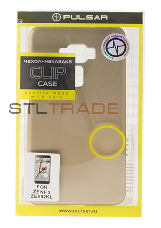 Накладка Pulsar Clip Case для Asus Zenfone 3 ZE552KL золотая