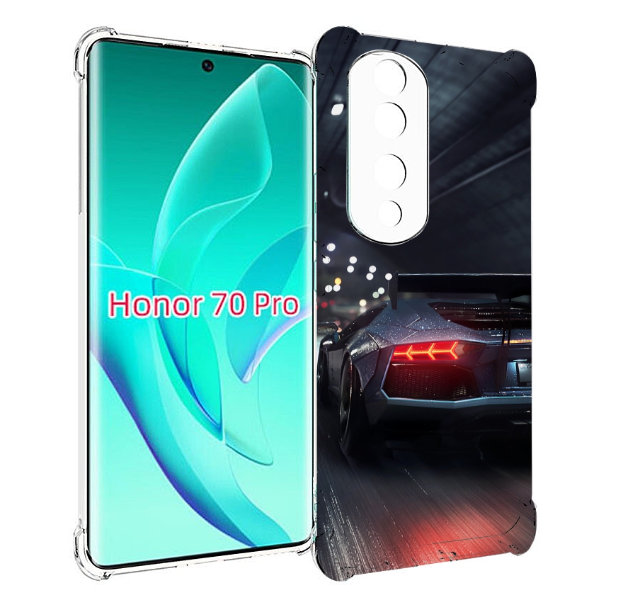 

Чехол MyPads Ламба мужской для Honor 70 Pro / 70 Pro Plus, Прозрачный, Tocco
