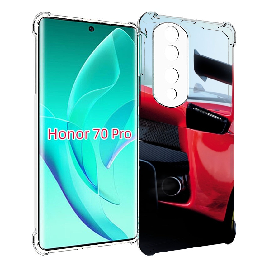 

Чехол MyPads Крыло-машины мужской для Honor 70 Pro / 70 Pro Plus, Прозрачный, Tocco