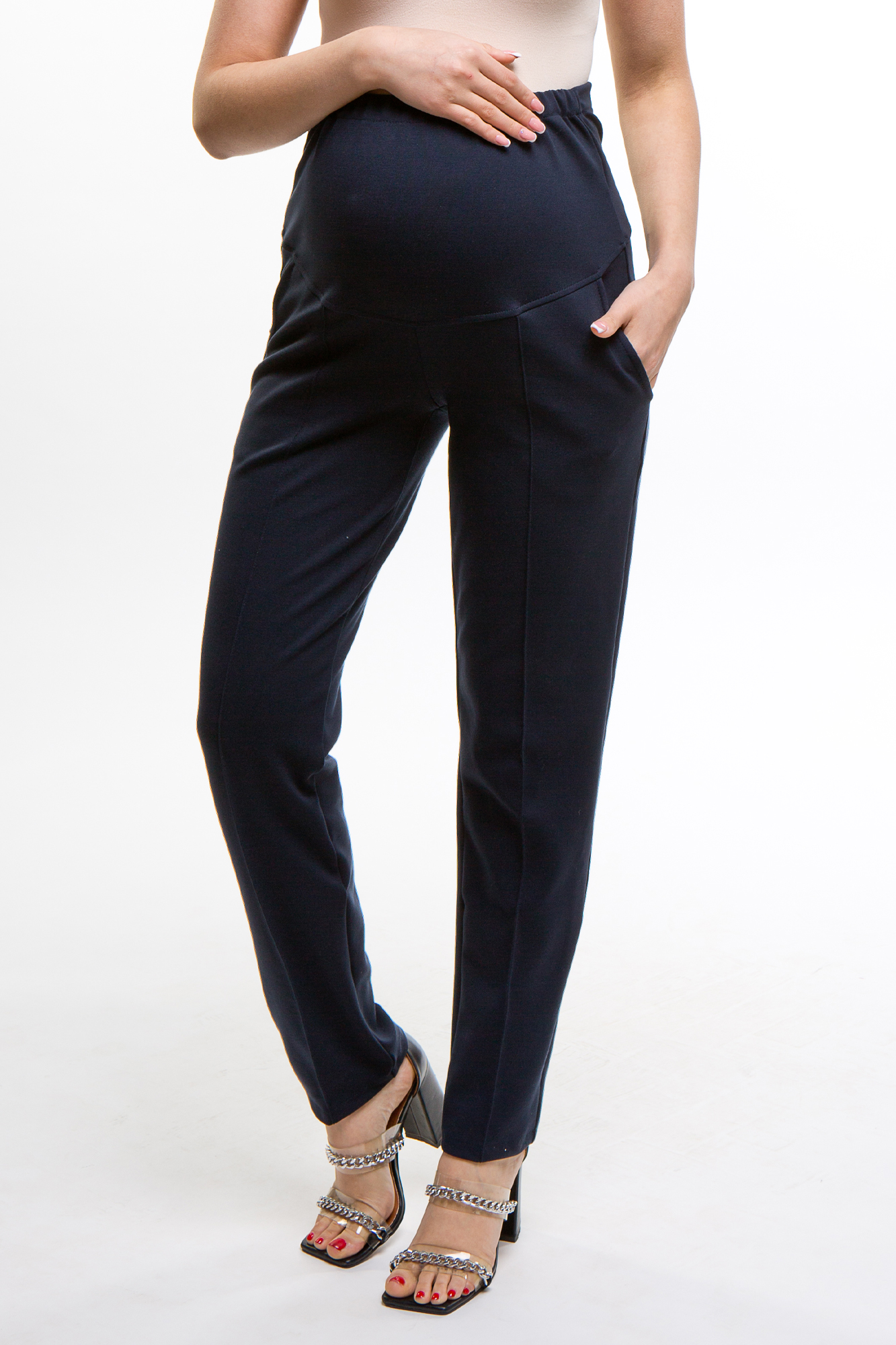 фото Брюки для беременных женские mama's fantasy 01-32022mf синие 42 ru