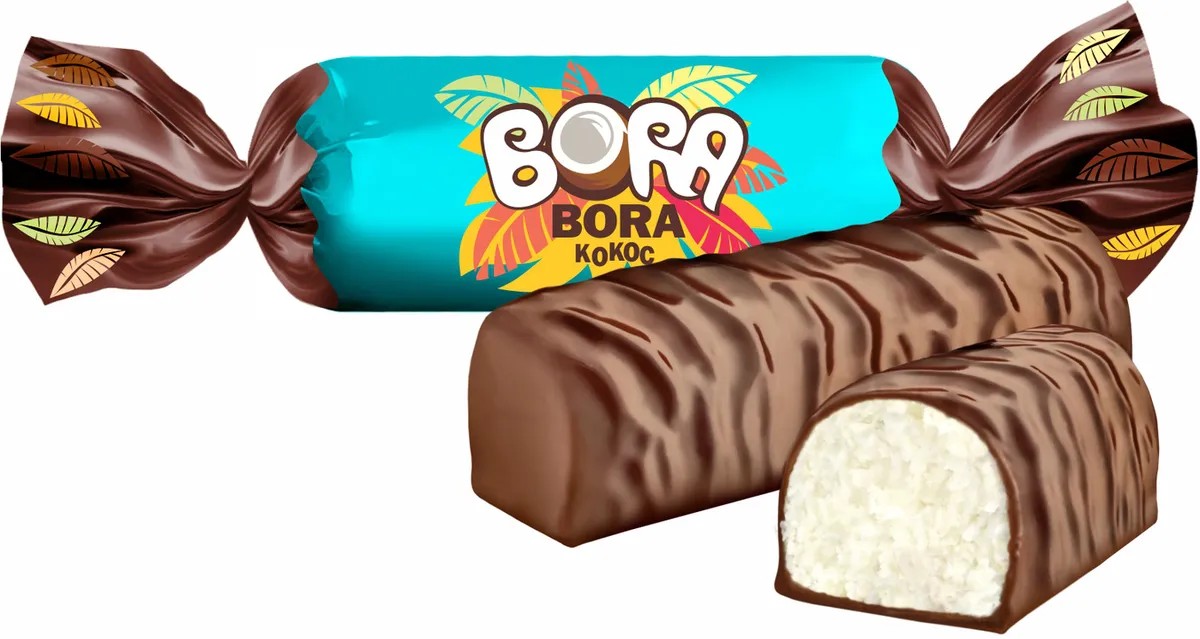 Конфеты Bora-Bora кокосовые