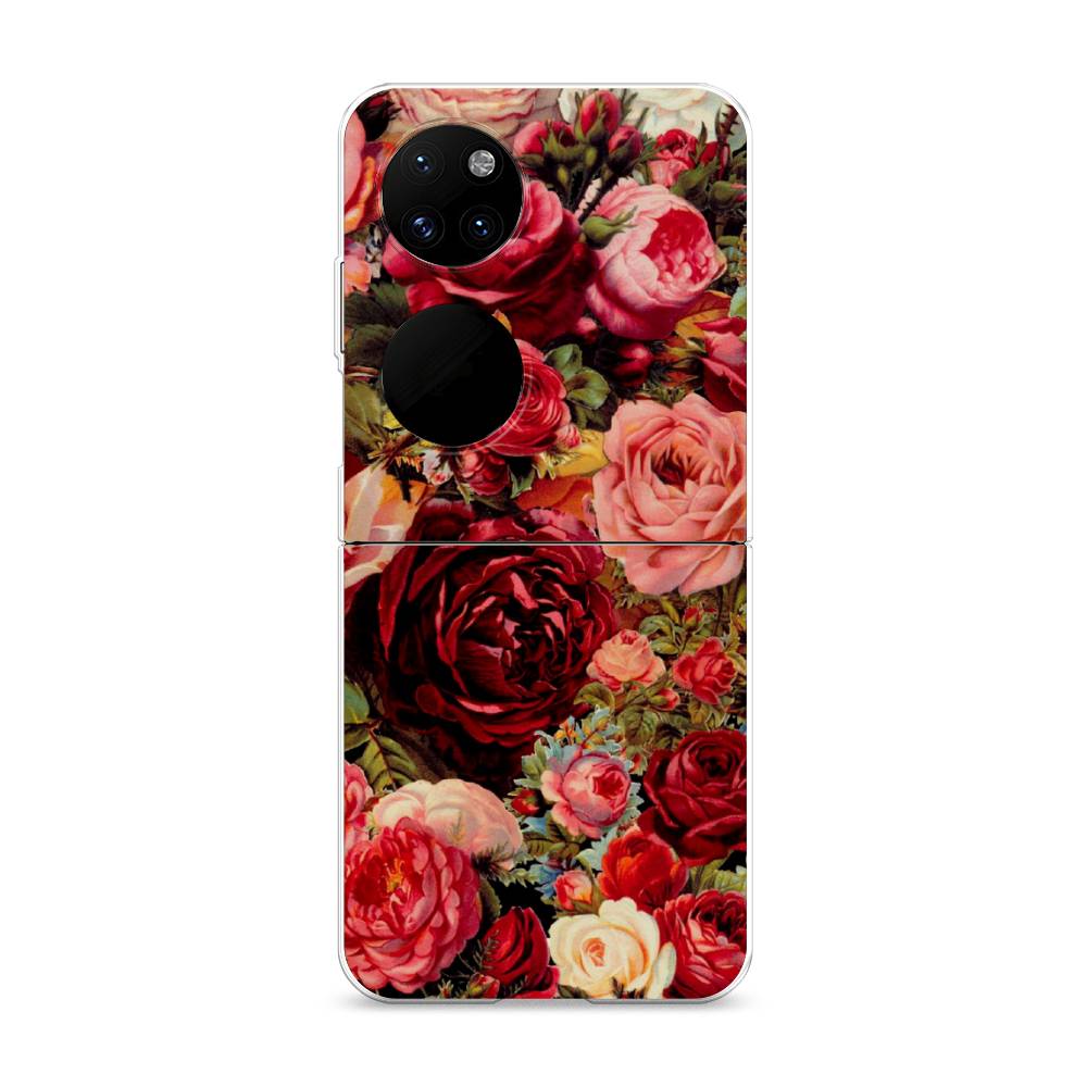

Чехол Awog "Розы винтажные" для Huawei P50 pocket, 6107450-8