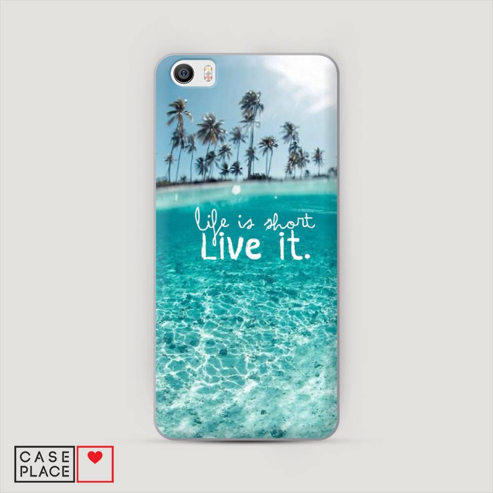 

Пластиковый чехол "Live it" на Xiaomi Mi5, 30440-5