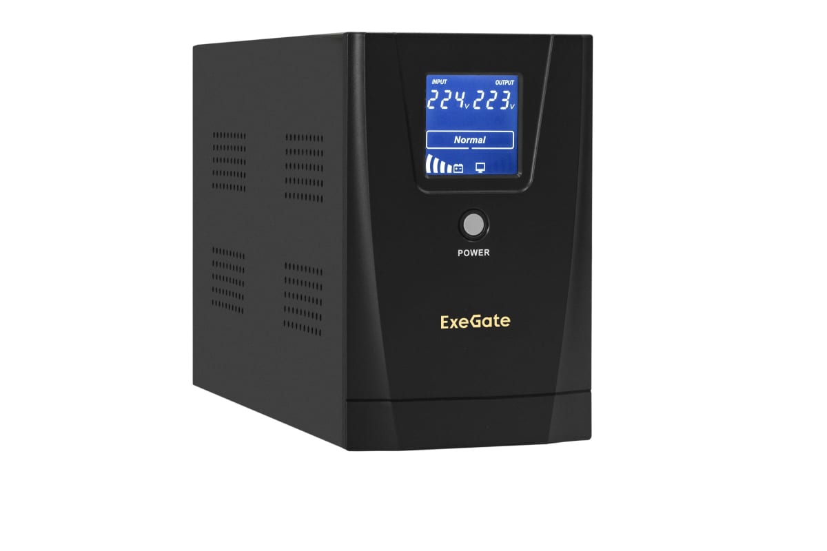 ExeGate ИБП SpecialPro Smart LLB-2000.LCD.AVR.4C13.RJ.USB 2000VA/1200W, 4C13,RJ45/11,USB,