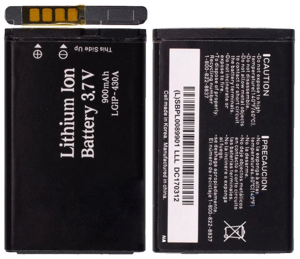 Аккумулятор Infinity для LG KP105 (950mAh)