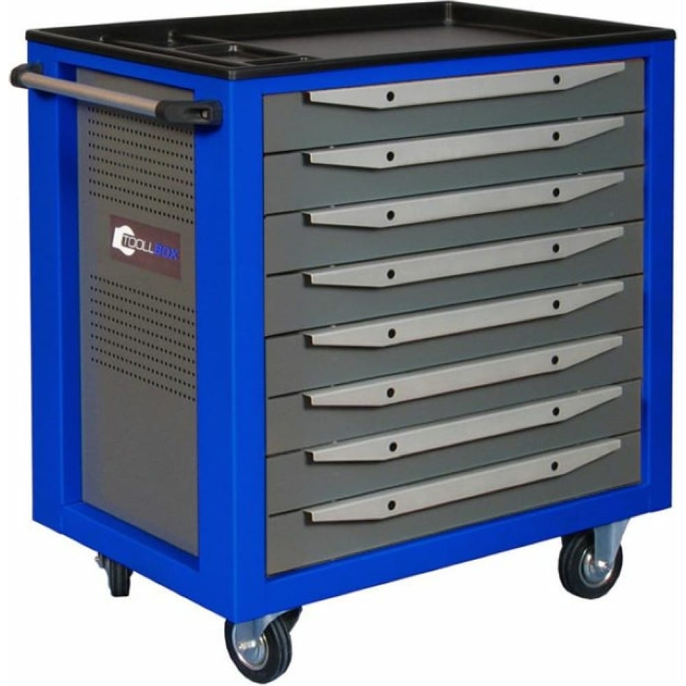 фото Инструментальная тележка toollbox standart tbs-8 ral 5005