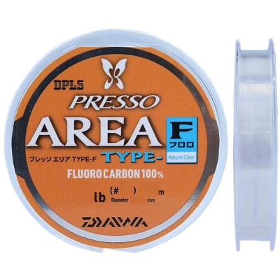 

Флюорокарбон Daiwa Presso Area Type-F #0.8 (100м, 3lb, 0.148мм) #Natural