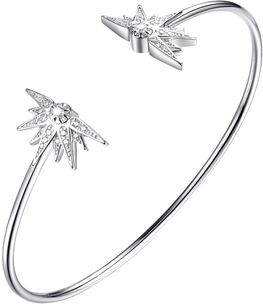 

Браслет из серебра с фианитом Fresh Jewelry CZ-B02978-X-W-W-X-W, CZ-B02978-X-W-W-X-W