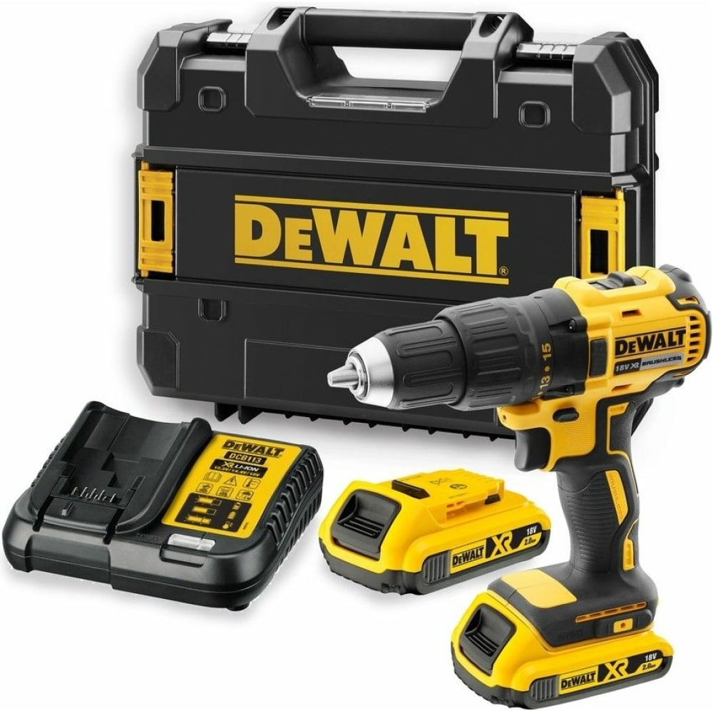 Dewalt Бесщеточная дрель-шуруповерт 18.0 В XR DCD7771D2