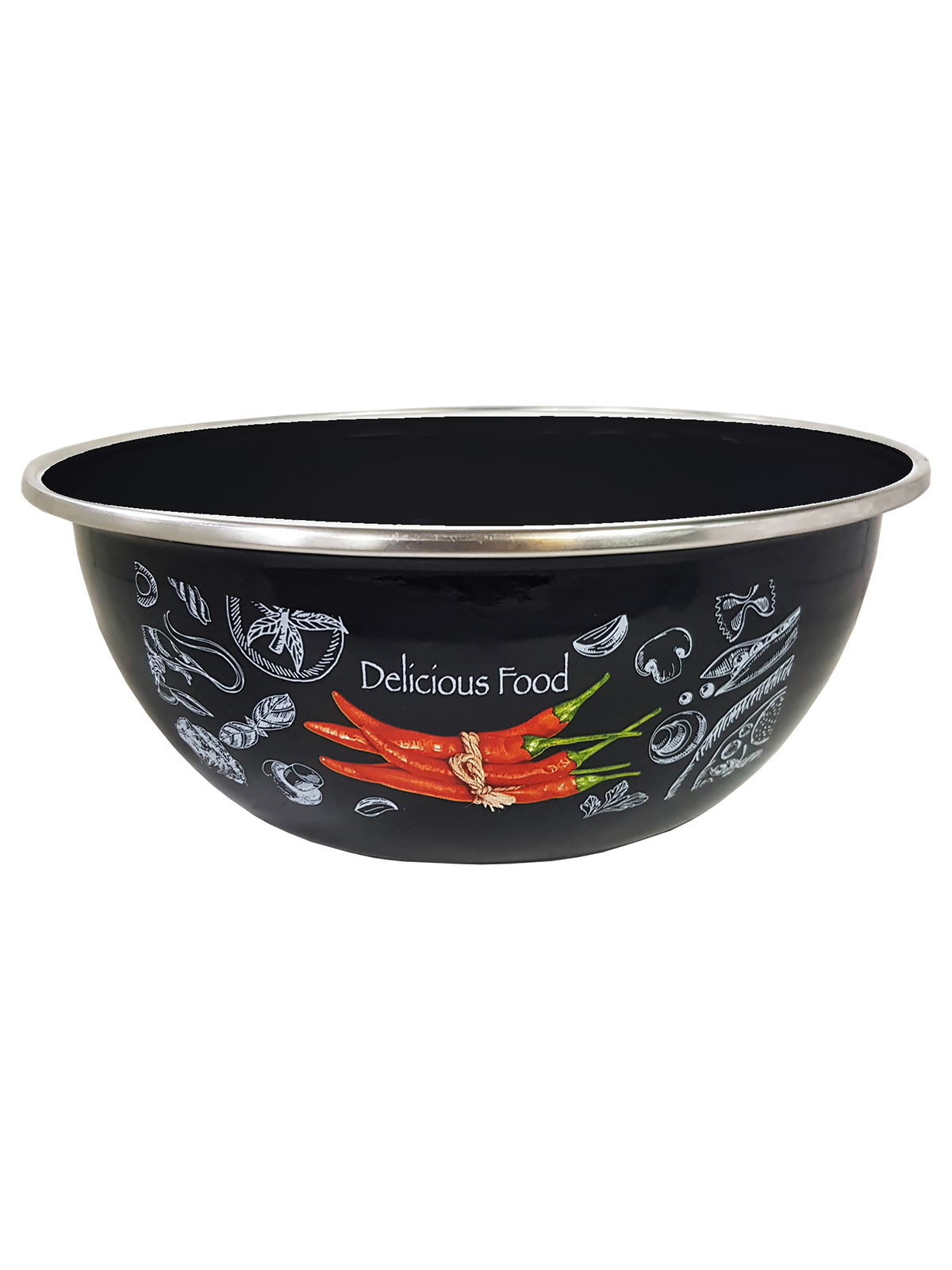 

Миска Appetite Chilli эмалированная 2,5 л