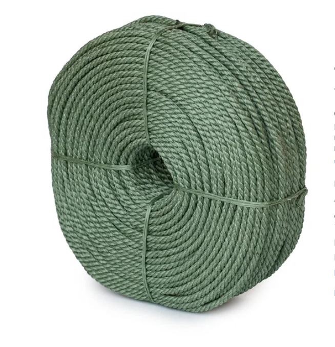 

Канат крученый Петроканат DanLine 5,0 мм, 425 кг, 200 м, S-крутка, бухта (12 / 2300), Зеленый, DanLine