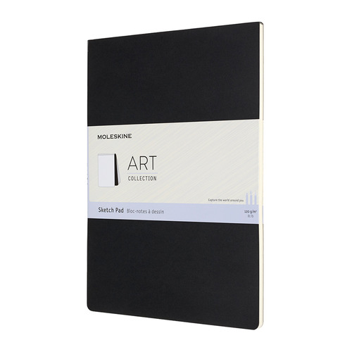 

Блокнот Moleskine Art Soft, A4, 48стр, мягкая обложка, черный [artskpad8]