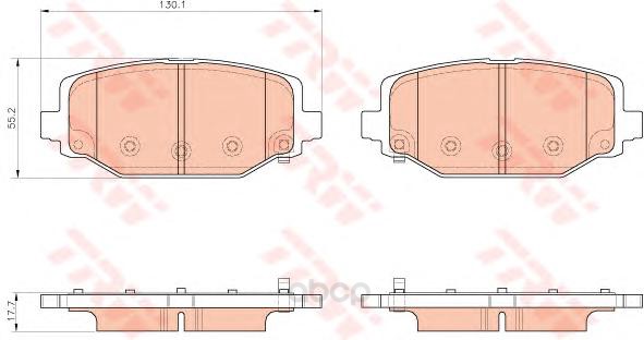 

Колодки дисковые задние Chrysler Voyager 3.6/2.8CRDi 11> GDB1936, GDB1936 колодки дисковые задние Chrysler Voyager 3.6/2.8CRDi 11>