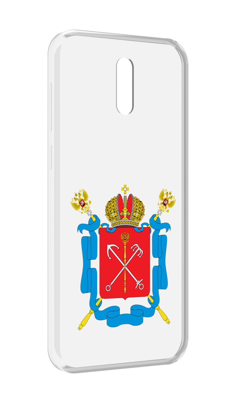 

Чехол MyPads герб-санкт-петербург для Alcatel 3L (2019), Прозрачный, Tocco