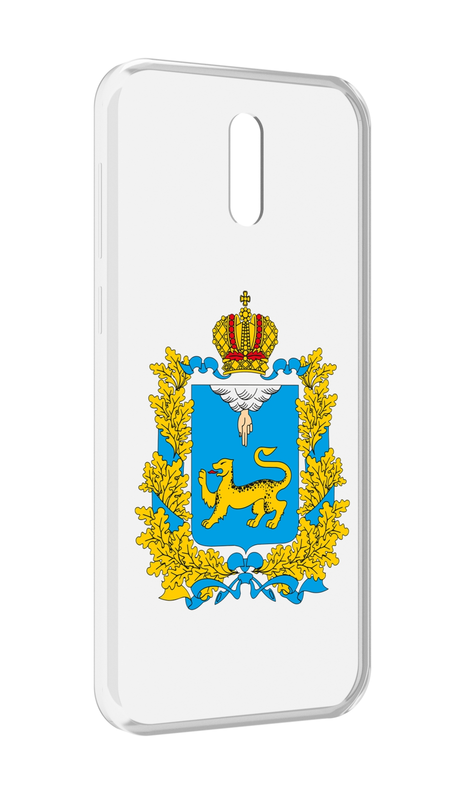 

Чехол MyPads герб-псковская-область для Alcatel 3L (2019), Прозрачный, Tocco
