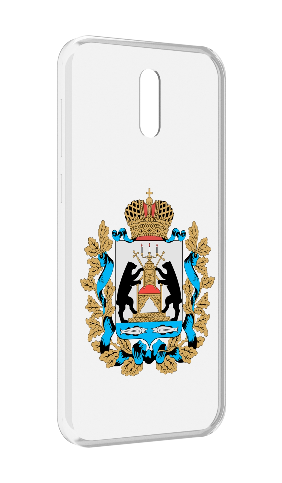 

Чехол MyPads герб-новгородская-область для Alcatel 3L (2019), Прозрачный, Tocco