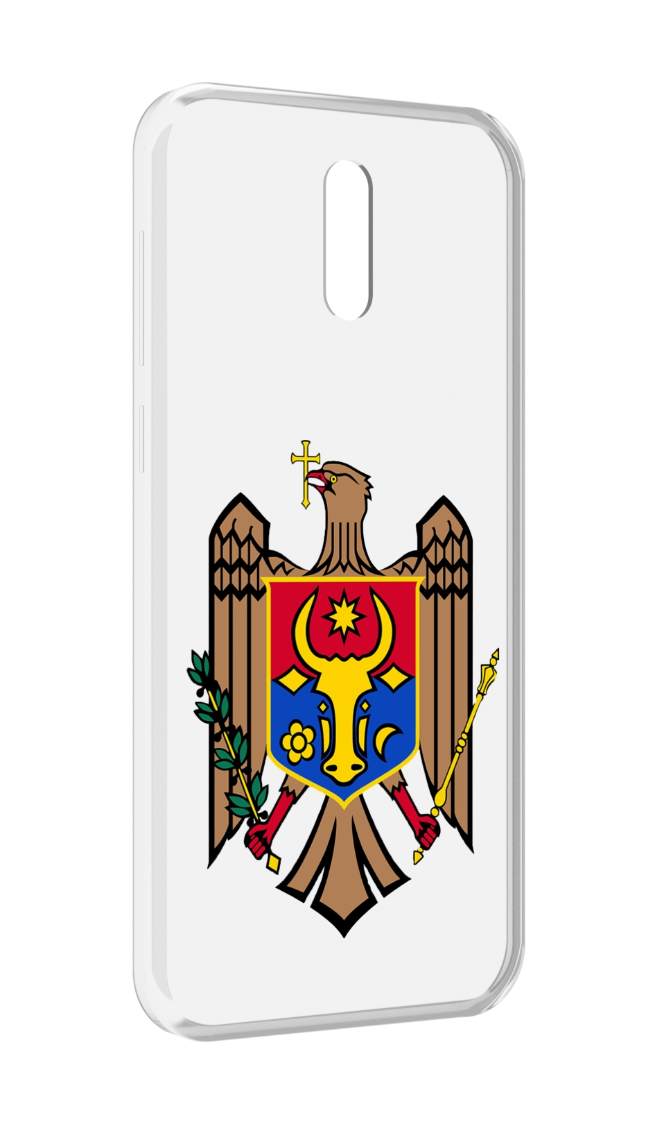 

Чехол MyPads герб-молдовы для Alcatel 3L (2019), Прозрачный, Tocco