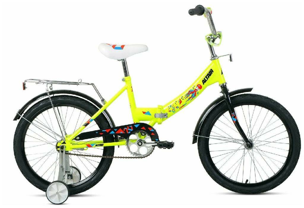 

Велосипед Altair City Kids 20 Compact (2022) 13" ярко-зеленый IBK22AL20036, 4670092609823