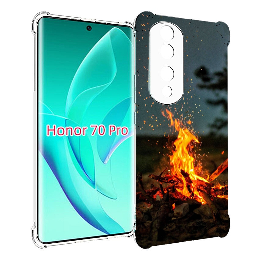 

Чехол MyPads Костер-ночное-небо для Honor 70 Pro / 70 Pro Plus, Прозрачный, Tocco