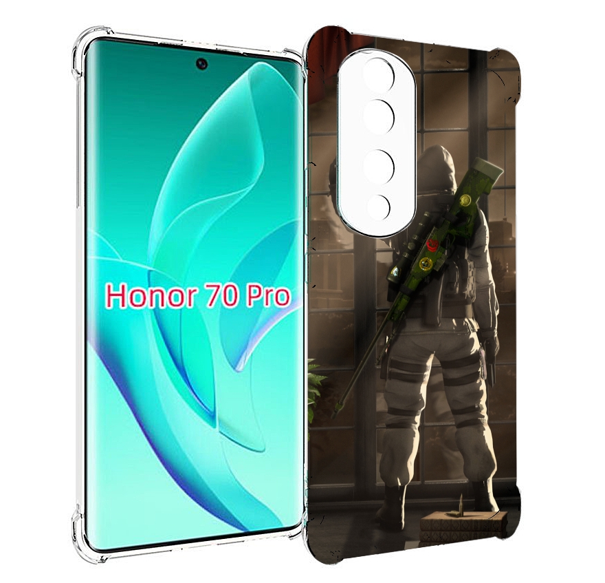

Чехол MyPads Контр-Страйк-в-дыму для Honor 70 Pro / 70 Pro Plus, Прозрачный, Tocco