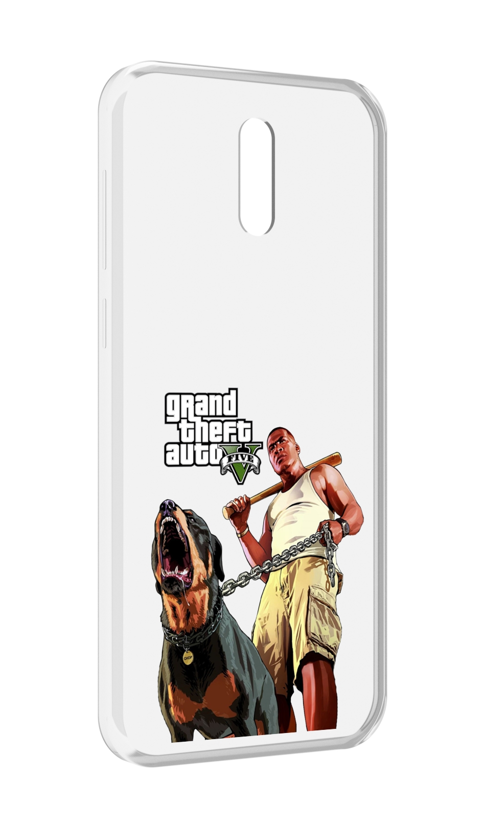 

Чехол MyPads GTA грозная собака для Alcatel 3L (2019), Прозрачный, Tocco